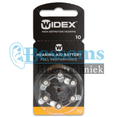Bessems Widex batterij nr. 10 (geel)